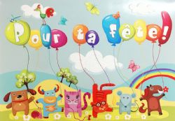 ANNIVERSAIRE - CARTE POUR ENFANT - DE MILLBROOK